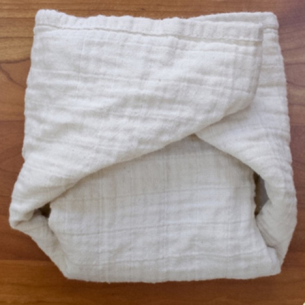 16 Cloth—eez Organic Cotton Cloth Muslin Diaper O/S
